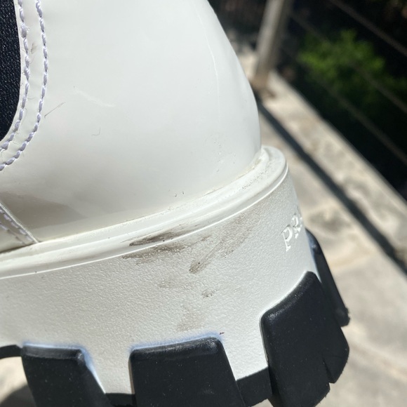 Prada Chelsea Lug-sole monolith boots - Picture 4 of 5